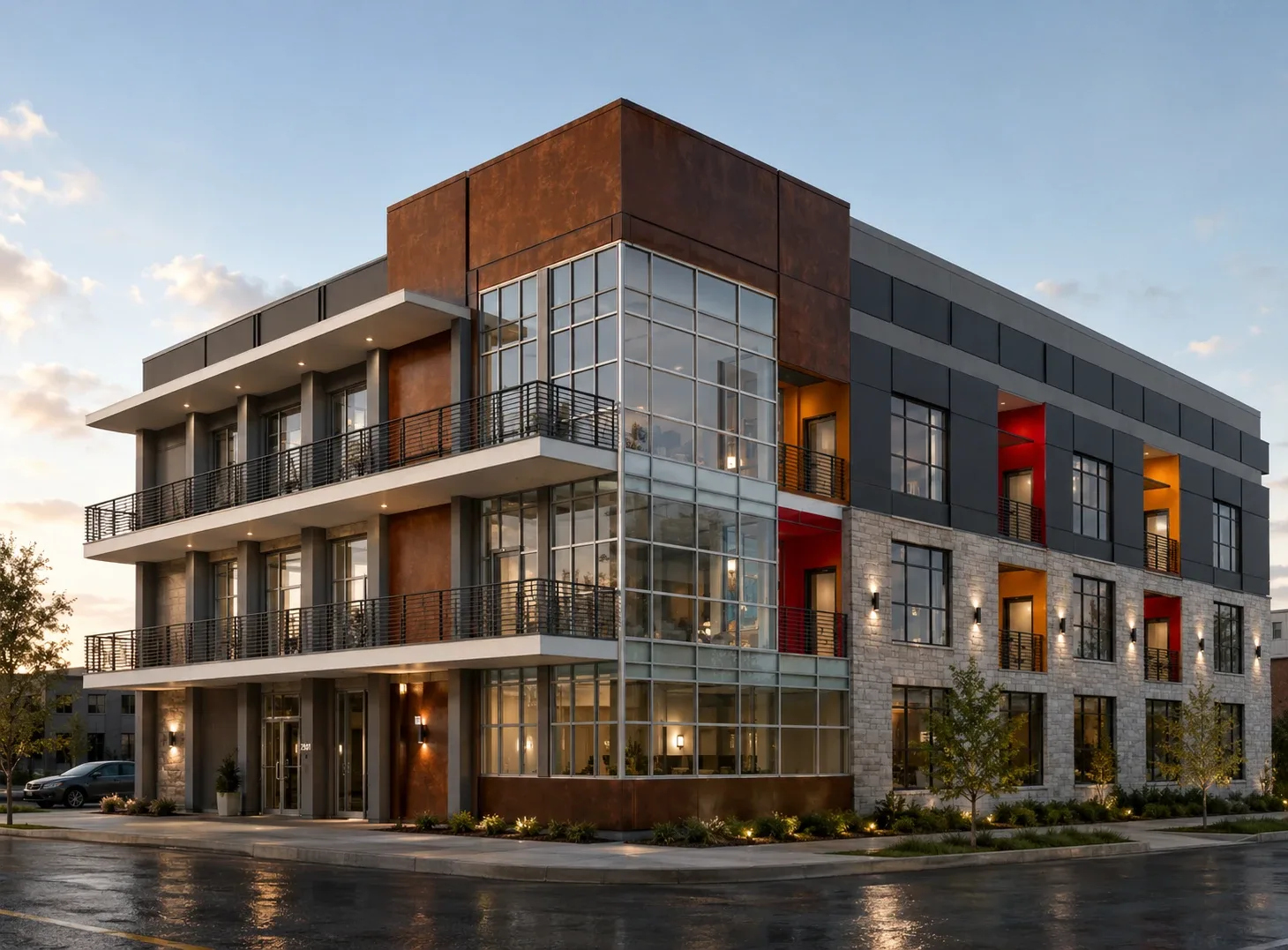 700 Frederica St. exterior, built by CR Contracting